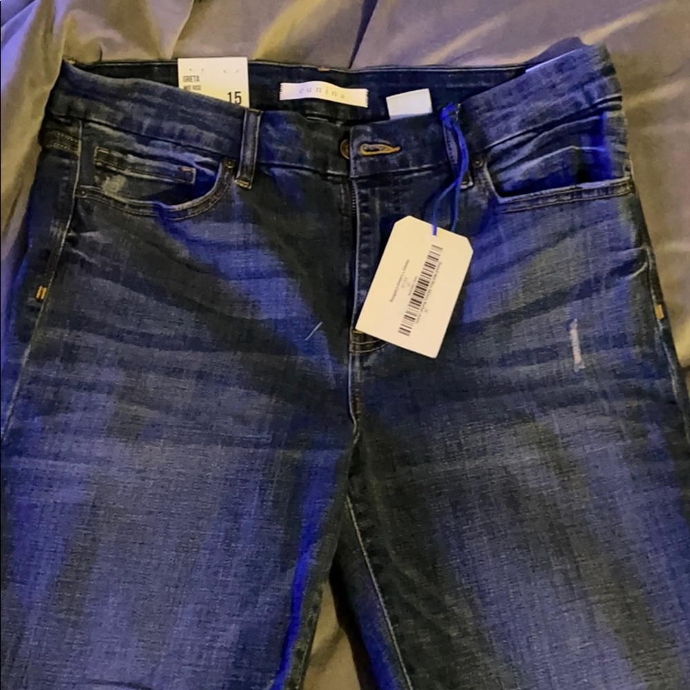 Eunina Jeans - Honey & Lemon - “Greta” Mid Rise